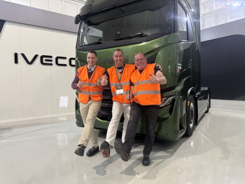 IVECO S-WAY EXPERIENCE IN MADRID = MORELO & IVECO